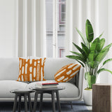 Deka Abstract Reversible Indoor/Outdoor Square Pillow Cover