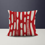 Deka Abstract Reversible Indoor/Outdoor Square Pillow Cover