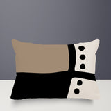 Delon Minimalist Lumbar Indoor/Outdoor Throw Pillow