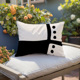 Delon Minimalist Lumbar Indoor/Outdoor Throw Pillow
