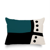 Delon Minimalist Lumbar Indoor/Outdoor Throw Pillow