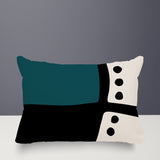 Delon Minimalist Lumbar Indoor/Outdoor Throw Pillow