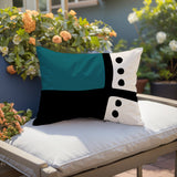 Delon Minimalist Lumbar Indoor/Outdoor Throw Pillow