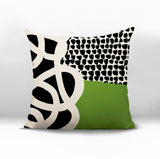 Deo Abstract Reversible Indoor/Outdoor Square Pillow