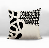 Deo Abstract Reversible Indoor/Outdoor Square Pillow
