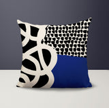 Deo Abstract Reversible Indoor/Outdoor Square Pillow