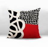 Deo Abstract Reversible Indoor/Outdoor Square Pillow