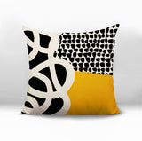 Deo Abstract Reversible Indoor/Outdoor Square Pillow