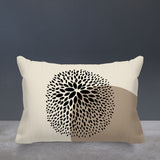 Dera Floral Spun Polyester Lumbar Indoor/Outdoor Throw Pillow