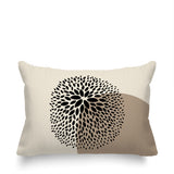 Dera Floral Spun Polyester Lumbar Indoor/Outdoor Throw Pillow