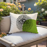 Dera Floral Spun Polyester Lumbar Indoor/Outdoor Throw Pillow