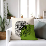 Dera Floral Reversible Indoor/Outdoor Square Pillow