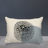 Dera Floral Spun Polyester Lumbar Indoor/Outdoor Throw Pillow
