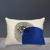 Dera Floral Spun Polyester Lumbar Indoor/Outdoor Throw Pillow