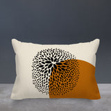 Dera Floral Spun Polyester Lumbar Indoor/Outdoor Throw Pillow