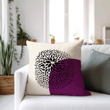 Dera Floral Reversible Indoor/Outdoor Square Pillow