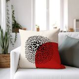 Dera Floral Reversible Indoor/Outdoor Square Pillow