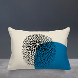 Dera Floral Spun Polyester Lumbar Indoor/Outdoor Throw Pillow