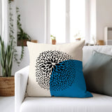Dera Floral Reversible Indoor/Outdoor Square Pillow