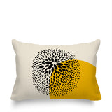 Dera Floral Spun Polyester Lumbar Indoor/Outdoor Throw Pillow