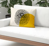 Dera Floral Spun Polyester Lumbar Indoor/Outdoor Throw Pillow