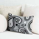 Detta Abstract Reversible Indoor/Outdoor Rectangular Pillow