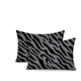 Valerie Zebra Print Indoor/Outdoor Reversible Rectangular Pillow