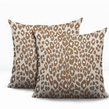 Dibi Zebra Print Indoor/Outdoor Reversible Square Pillow