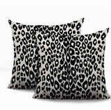 Dibi Zebra Print Indoor/Outdoor Reversible Square Pillow