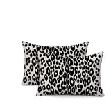 Dibi Zebra Print Indoor/Outdoor Reversible Rectangular Pillow