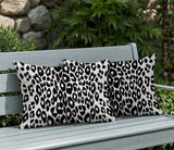 Dibi Zebra Print Indoor/Outdoor Reversible Rectangular Pillow