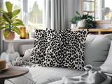 Dibi Zebra Print Indoor/Outdoor Reversible Square Pillow