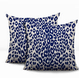 Dibi Zebra Print Indoor/Outdoor Reversible Square Pillow