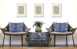 Dibi Zebra Print Indoor/Outdoor Reversible Rectangular Pillow