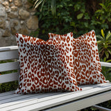 Dibi Zebra Print Indoor/Outdoor Reversible Square Pillow