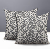Dibi Zebra Print Indoor/Outdoor Reversible Square Pillow