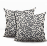 Dibi Zebra Print Indoor/Outdoor Reversible Square Pillow