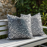 Dibi Zebra Print Indoor/Outdoor Reversible Square Pillow