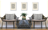 Dibi Zebra Print Indoor/Outdoor Reversible Rectangular Pillow