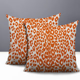 Dibi Zebra Print Indoor/Outdoor Reversible Square Pillow