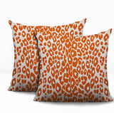 Dibi Zebra Print Indoor/Outdoor Reversible Square Pillow