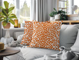 Dibi Zebra Print Indoor/Outdoor Reversible Square Pillow