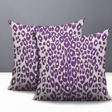 Dibi Zebra Print Indoor/Outdoor Reversible Square Pillow
