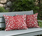 Dibi Zebra Print Indoor/Outdoor Reversible Rectangular Pillow