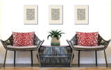 Dibi Zebra Print Indoor/Outdoor Reversible Rectangular Pillow