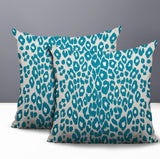 Dibi Zebra Print Indoor/Outdoor Reversible Square Pillow