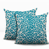 Dibi Zebra Print Indoor/Outdoor Reversible Square Pillow