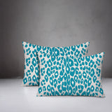 Dibi Zebra Print Indoor/Outdoor Reversible Rectangular Pillow