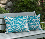 Dibi Zebra Print Indoor/Outdoor Reversible Rectangular Pillow