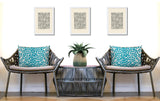Dibi Zebra Print Indoor/Outdoor Reversible Rectangular Pillow